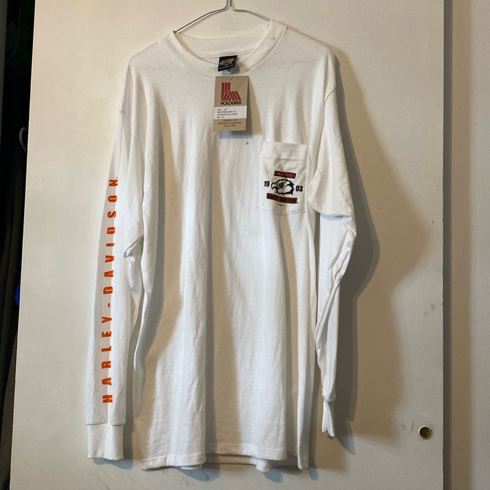 Harley long sleeve tee vintage NwT